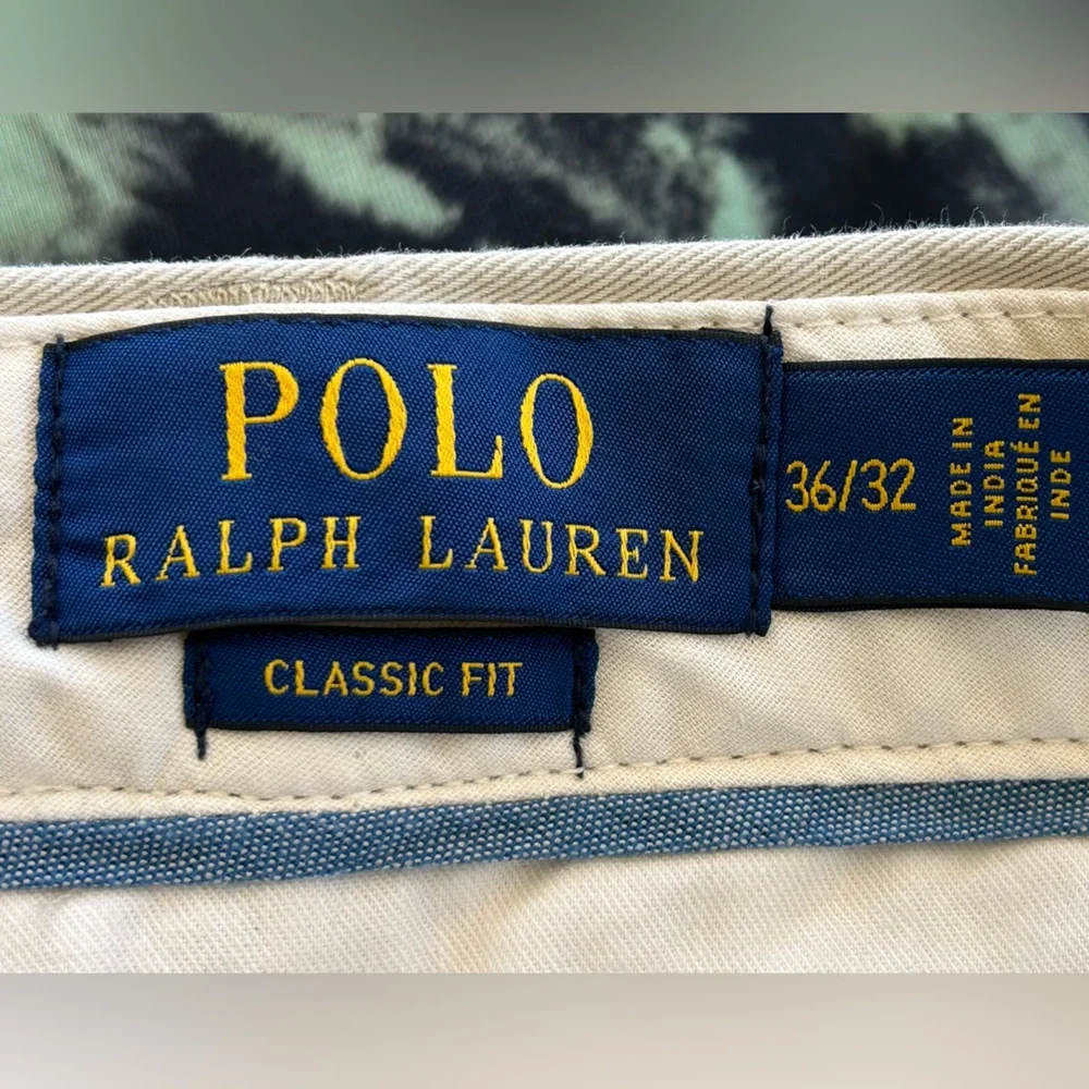 Polo Ralph Lauren Men’s‎ Chino Flat Front Slacks Size 36x32